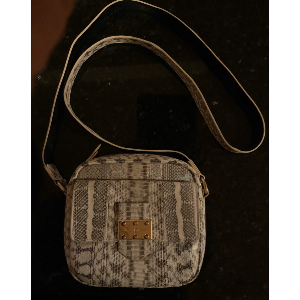 Foley & Corinna Iridescent Snakeskin Crossbody